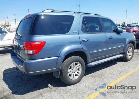 2006 Toyota Sequoia Sr5 V8 z USA, uszkodzony, nr VIN 5TDZT34A06S283301